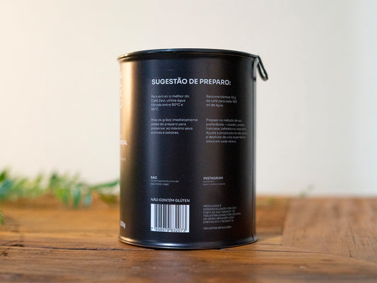 Café ZEVI Especial LEGADO Em Grãos - Lata 250g