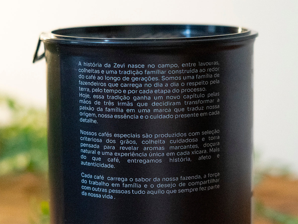 Café ZEVI Especial CLÁSSICO Em Grãos 250g