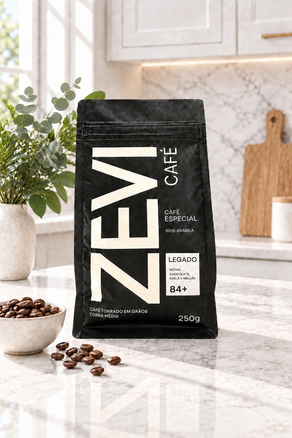 Café ZEVI Especial LEGADO Em Grãos - Pacote 250g